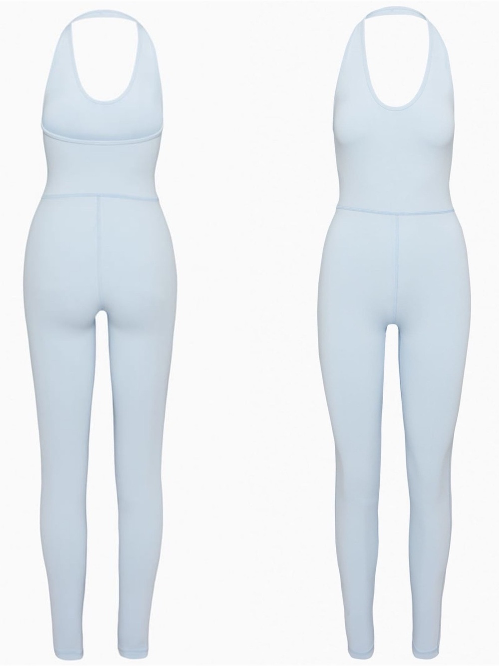 Aritzia Wilfred Free Blue One-Piece Active Jumpsuit